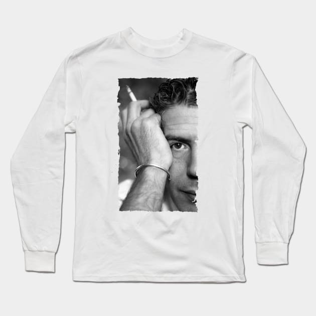 anthony bourdain Long Sleeve T-Shirt by small alley co